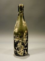 19th century glass bottle